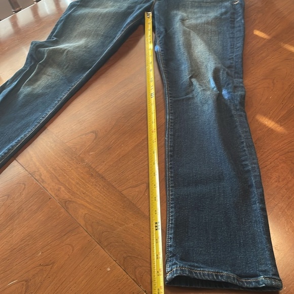 EUC EXPRESS Cropped Skinny Stretch Denim Jeans - size 10R - Picture 13 of 17